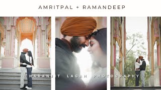 Amritpal  Ramandeep  Jaipur Prewedding Teaser  4K  Charanjit Lagah Photography  2024 [upl. by Atterg]