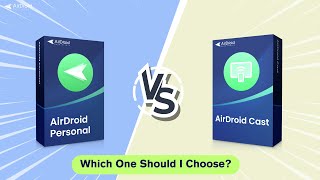 AirDroid Personal VS AirDroid Cast Whats the Difference [upl. by Kolva]