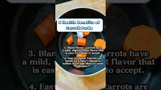 Health benefit’s of carrots purée [upl. by Sidnac]