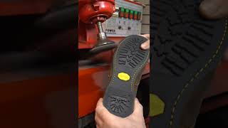 Resoling Red Wing Iron Rangers with Vibram 430 Soles and Heels [upl. by Aicenat]