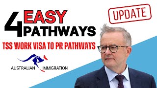 4 Easy Pathways Australia TSS Work Visa to PR Pathways in 2024  Australia PR Visa Updates [upl. by Lindly961]