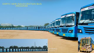 GSRTC New Bus Inauguration Program At Gandhinagar quot201 બસો નવી આપી quot [upl. by Hoeg422]