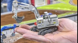 Incredible Micro Scale RC Trucks Excavators Heavy Haulage [upl. by Berger]