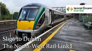 Irish RailIarnród Éireann  Sligo to Dublin Drumcondra  TRIP REPORT [upl. by Kliman82]