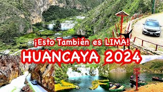 Ruta hacia Huancaya Reserva Paisajistica Nor Yauyos Cochas desde Lima 2024 la Ruta más Hermosa 4K [upl. by Ayote]