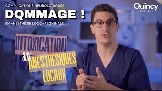 DQMMAGE   Toxicité des anesthésiques locaux  Dr Zanoun [upl. by Teresa]