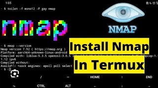 avoir nmap dans son termux et faire un premier teste [upl. by Fletcher]