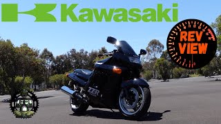 Kawasaki ZZR1100 Ninja ZX11 Review The fastest bike in its day [upl. by Natsirhc396]