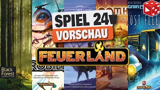 SPIEL 24 Vorschau Die Neuheiten von FEUERLAND [upl. by Sayers]