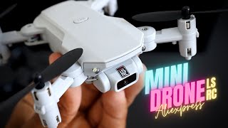 MINI DRONE LSRC  PEQUENO NERVOSO MUITO BARATO E COM CÂMERA [upl. by Aihsit]