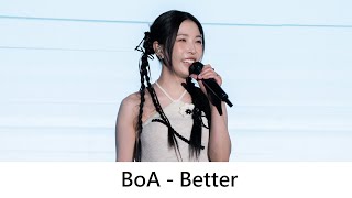 BoA  Better  20240323 高雄櫻花季 SAKURA FESTIVAL  ｜4K [upl. by Akerboom]