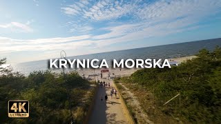 Krynica Morska  Sezon letni Piątek o godzinie 1824  Dji Avata  Lece w miasto™ 4k [upl. by Akeit373]