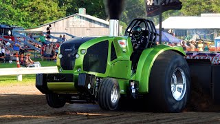 Pro Stock Tractors Pulling at the Tobacco Town Showdown 2024  Edgerton WI [upl. by Aticnemrac]