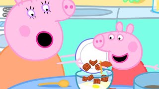 Learning To Bake With Peppa Pig Peppas Baking Competition🍫 Peppa Pig Makes Chocolate Cake Special [upl. by Anilocin]