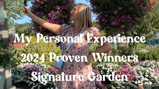 My Incredible Journey Through The Proven Winners 2024 Signature Gardens provenwinnersdirect [upl. by Yasnyl]