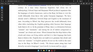 شرح علم اللغة جابتر 20 جزء 5 The Sapir–Whorf Hypothesis and Against the Sapir–Whorf Hypothesis [upl. by Aneger]