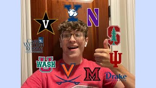 COLLEGE DECISION REACTION VIDEO stats included Stanford Yale Northwestern  more 2021 [upl. by Druce]