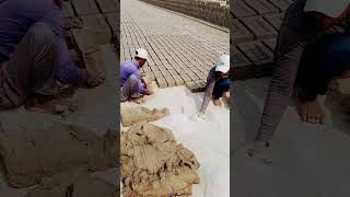 HOW TO MAKE BRICKS O89shortsviral bricked materialsforbuildingabrickwall [upl. by Peppard]