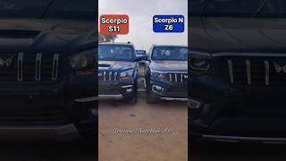 Scorpio Classic S11 Vs Scorpio N Z6 shorts ytshorts viral [upl. by Latterll]