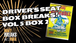 Drivers Seat Box Break Vol 5 Box 2  1990 SCORE  FRANK THOMAS ROOKIE [upl. by Vary]