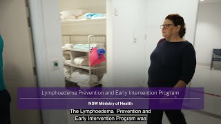 Lymphoedema Prevention and Early Intervention Program [upl. by Pitt]