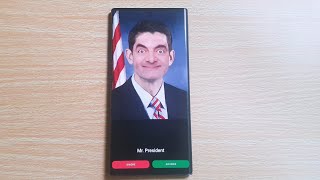 FULLSCREEN CALLER ID incomingcall test [upl. by Xymenes]