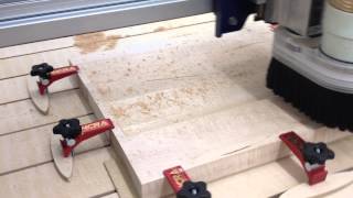 cutting a seat for a Maloof styled rocker on my SHopbot CNC router [upl. by Fontana]