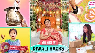 Housewife Ki Diwali  Must Try Last Minutes Hacks  2023 के दिवाली का बेहतरीन जुगाड़  CookWithNisha [upl. by Tenneb]