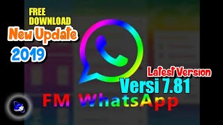 Tutorial cara download FM WHATSAPP APK TERBARU V781 [upl. by Boris360]