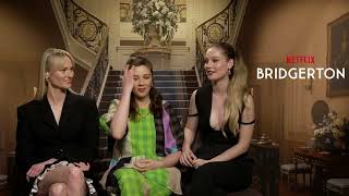 Bridgerton Season 3 Cast Interview [upl. by Desdamonna]