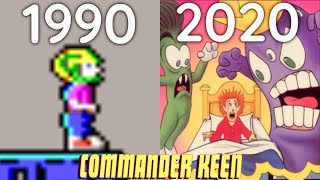 Evolution of Commander Keen Games 19902020 [upl. by Urbannal47]