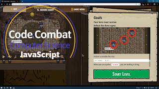 CodeCombat  Level 15 Known Enemy JavaScript Tutorial with Solution [upl. by Germin844]