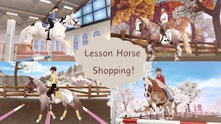 Lesson Horse Shopping Vlog  SSO RRP [upl. by Ansev853]