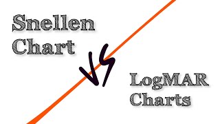 SNELLEN CHART VS LOGMAR CHARTS [upl. by Annie525]