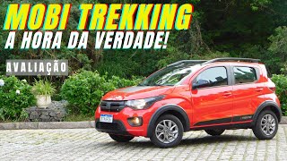 MOBI TREKKING 2024  Como é a versão AVENTUREIRA do carro MAIS BARATO do BRASIL Melhor que o KWID [upl. by Kremer829]