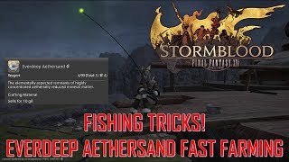 Final Fantasy XIV Stormblood  Everdeep Aethersand Farming Guide Update [upl. by Eenaej542]