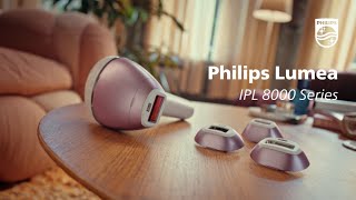 Philips Lumea IPL  Series 8000  At Home Hair Removal [upl. by Adnouqal]