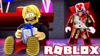 TIL FØDSELSDAG MEN DER ER DRÆBER KLOVN🤡ALLE SLUTNINGER  Roblox Camping Birthday Party Dansk [upl. by Collier]