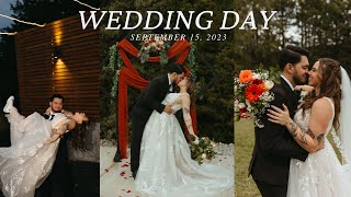 OUR WEDDING DAY full vlog [upl. by Artek]