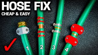 How to REPAIR GARDEN HOSE in SECONDS  3 EASY WAYS [upl. by Garrett201]