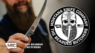 The MKC x Bearded Butchers  Boning Butcher Knife [upl. by Rebecka]