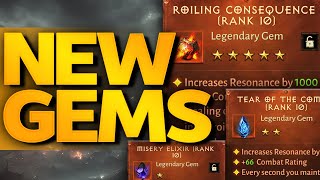 NEW LEGENDARY GEMS ARE MEH  Diablo Immortal [upl. by Hanas]