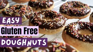 Easy Gluten Free Doughnut Recipe  How To Coeliac [upl. by Crist]