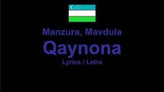 Manzura Mavluda  Qaynona  Uzbek Song Узбекская песня  Lyrics  Letra  Текст [upl. by Parrisch736]