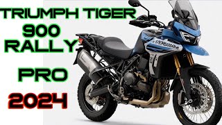 2024 Triumph Tiger 900 Rally Pro  New model Triumph Tiger 900 Rally Pro 2024 [upl. by Jaclin506]