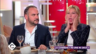 Au dîner avec Mathilde Seigner et FrançoisXavier Demaison   C à Vous  24052019 [upl. by Atirac]