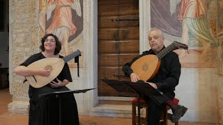 Evangelina Mascardi plays Dowland amp contemporaries on the Renaissance Lute with Frédéric Zigante [upl. by Smiley]