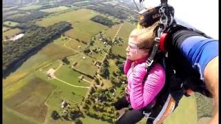 Capital City Skydiving Fowlerville MI Part 1 [upl. by Aidnis]