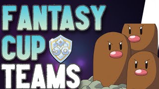 BEST Fantasy Cup Teams  NEW PVPoke Rankings  Pokemon GO Battle League [upl. by Atsyrt]