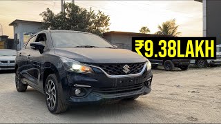 Maruti Suzuki Baleno Alpha Top Model 2024 On Road Price Features Interior and Exterior Review [upl. by Mcnally]